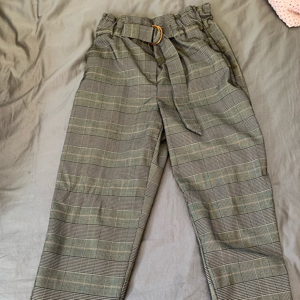 Checkered pants